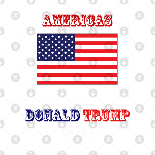 Americans For Trump 2024 by The Binay Tribal Products