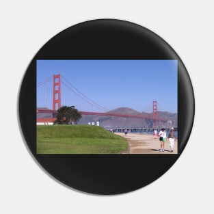 Crissy Field and Golden Gate Bridge Pin