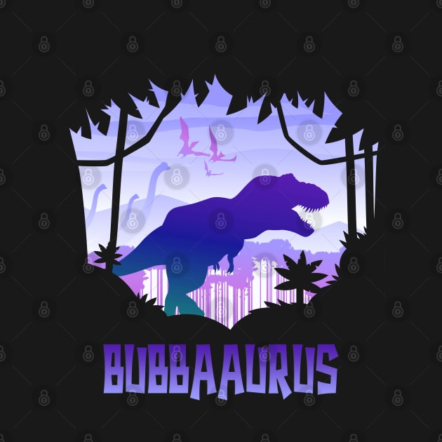 Bubbasaurus T-Rex Bubba Saurus Matching Dinosaur by PinkyTree