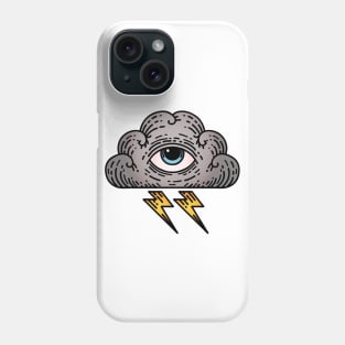 All Seeing Eye Cloud Phone Case