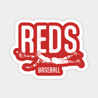 REDS Vintage Catch Magnet