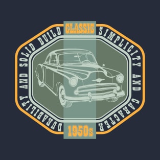 Collectable Cars Classic 1950s Baby Boomers T-Shirt