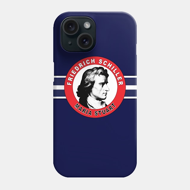 Friedrich Schiller Phone Case by Exile Kings 