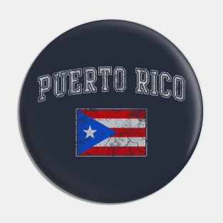 Vintage Puerto Rico Flag Puerto Rican Pin