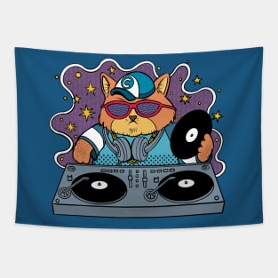 DJ Cat Tapestry