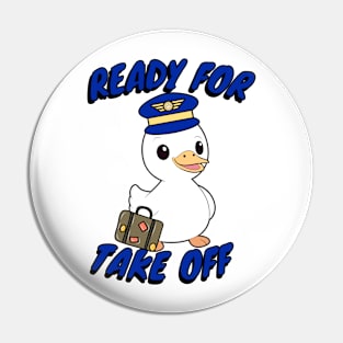 Funny Pilot duck Pin