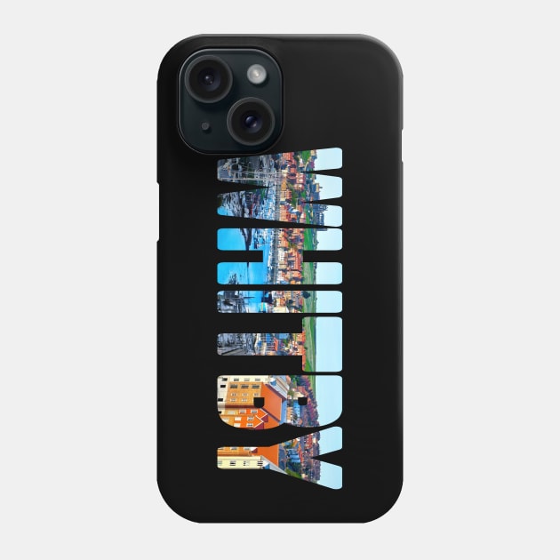 WHITBY - Yorkshire England Whitby Abbey Phone Case by TouristMerch