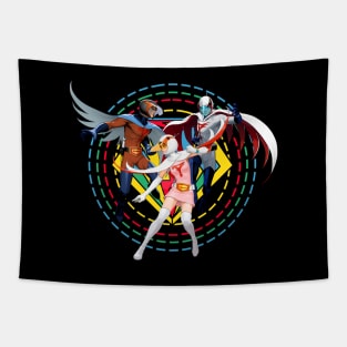 Battle Of The Planets - Japan Tapestry