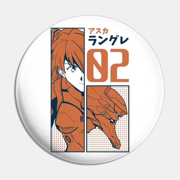 Asuka Evangelion Pin by paisdelasmaquinas