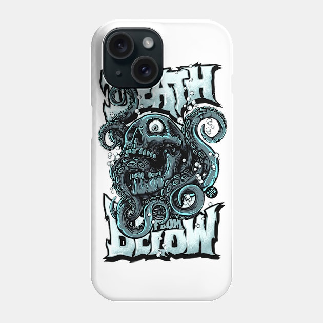 Dead From Below Phone Case by amalia23