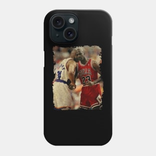 Charles Barkley #34 vs Michael Jordan #23 Phone Case