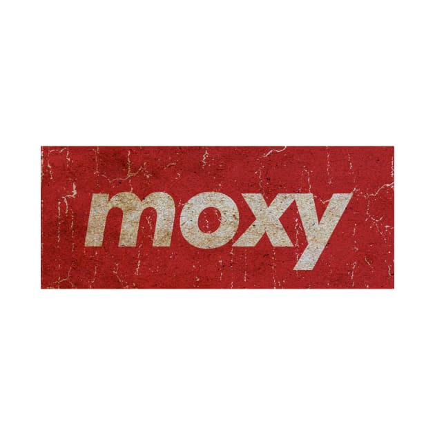 Moxy - RECTANGLE RED VINTAGE by GLOBALARTWORD