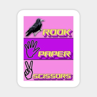 Rook, Paper, Scissors Magnet