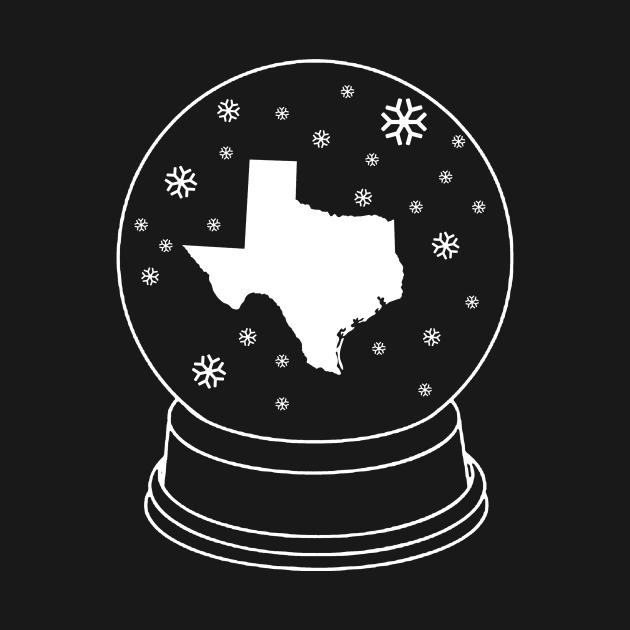Texas in a Snowglobe Texas Winter 2021 Snovid by Mesyo