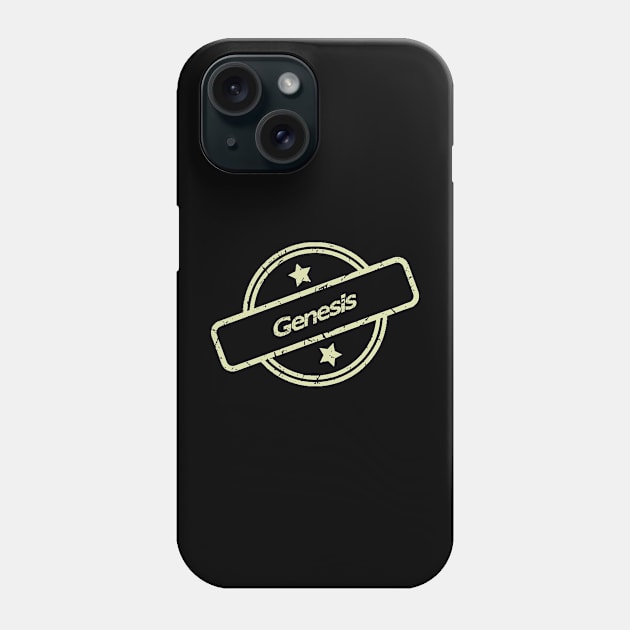 vintage genesis band Phone Case by setupid kupid