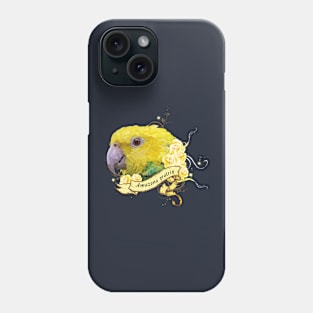 yellow-headed parrot Phone Case