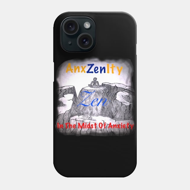 Calm in Chaos Phone Case by AnxZenity_Podcast