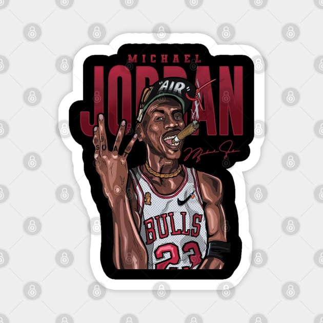 GOAT MJ23 Magnet by Exis88
