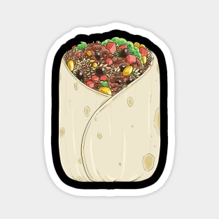 National Burrito Day Mexican Food Lover Magnet