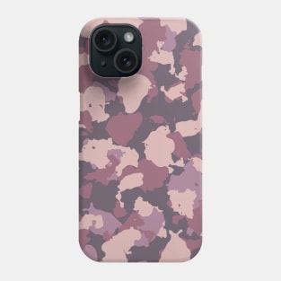 Purple Camouflage Pattern Phone Case