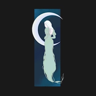 Lady Ghost and the Moonlihght T-Shirt