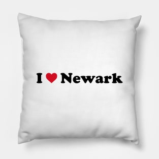 I Love Newark City Pillow