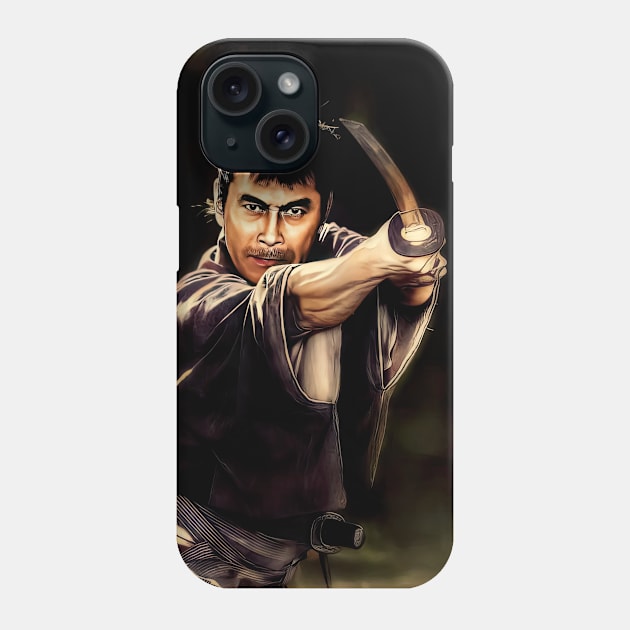 Toshiro Mifune The Last Samurai Phone Case by Genbu