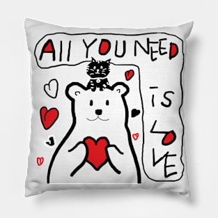 all you need is love Pillow