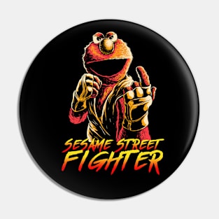 Retro Gaming/TV Mashup - SF - SS FIGHTER Pin