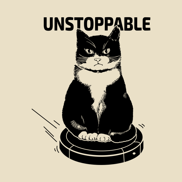 Unstoppable cat by My Happy-Design