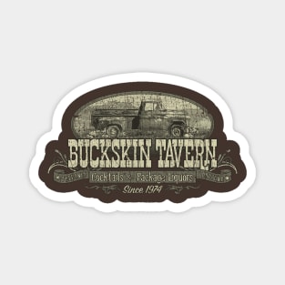 Buckskin Tavern Fredonia 1974 Magnet