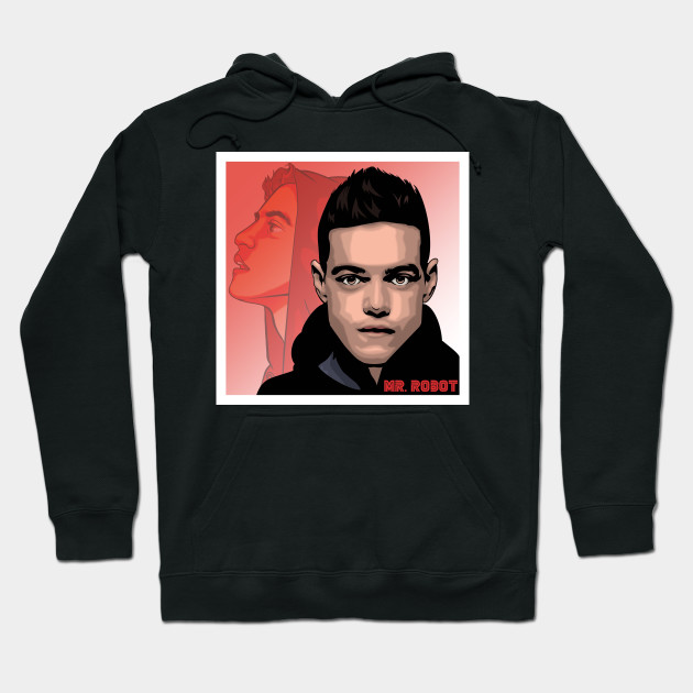 mr robot black hoodie