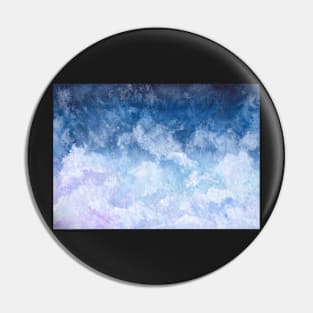 Pink and Blue Clouds Pin