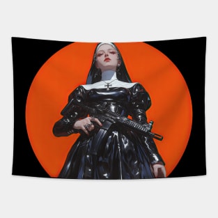 God,nuns & guns Tapestry