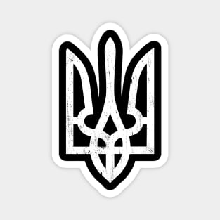 Ukraine Trident Emblem Magnet