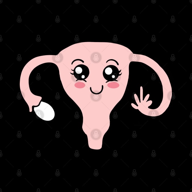 Feminine middle finger uterus by Mermaidssparkle