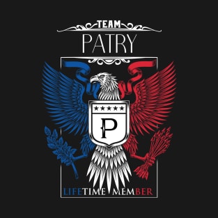 Team Patry Lifetime Member, Patry Name, Patry Middle Name T-Shirt