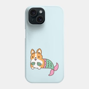 Mermaid Corgi Phone Case