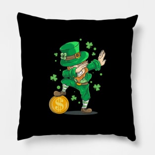 St Patricks Day Dabbing Pillow