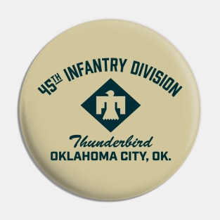 45th Infantry Division Pin