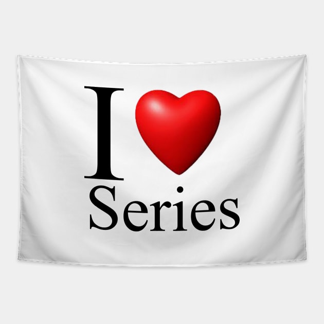 I love Series Tapestry by Proway Design