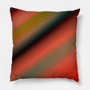 RED BLACK GREEN ABSTRACT TEXTURE Pillow