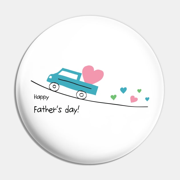 Happy Father's Day 1 Pin by grafart