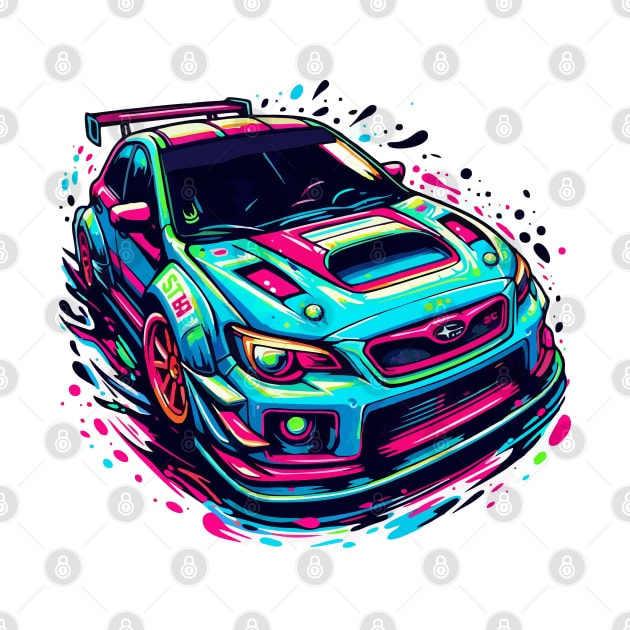 subaru sti by artoriaa