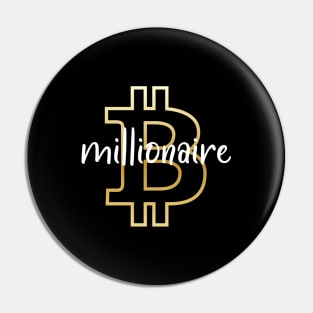 Bitcoin Millionaire Pin