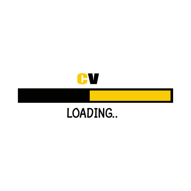 CV LOADING- HIRE ME T-Shirt by tlzeeg