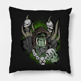 Orc Warlock Guldan Pillow
