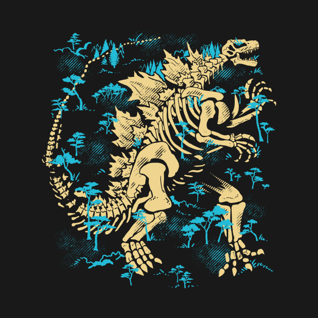 Kaiju Fossils by fitasartwork