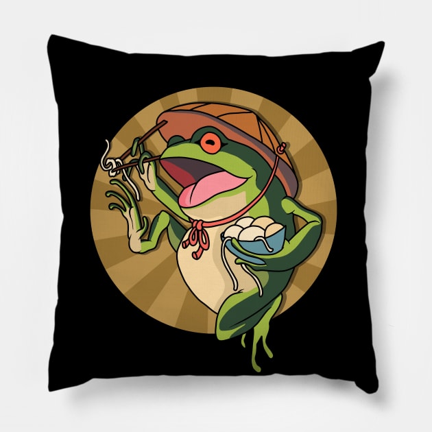 Frog Pillow by valentinahramov