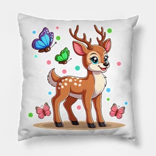 Sweet Deer Pillow